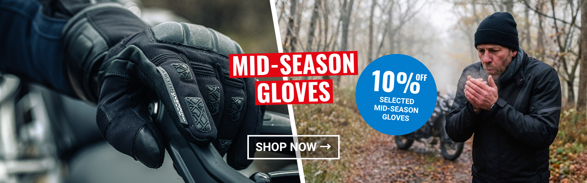 Mid-season gloves